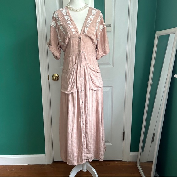 Free People Women’s Love to Love You Embroidered Dress X Small - Picture 4 of 16